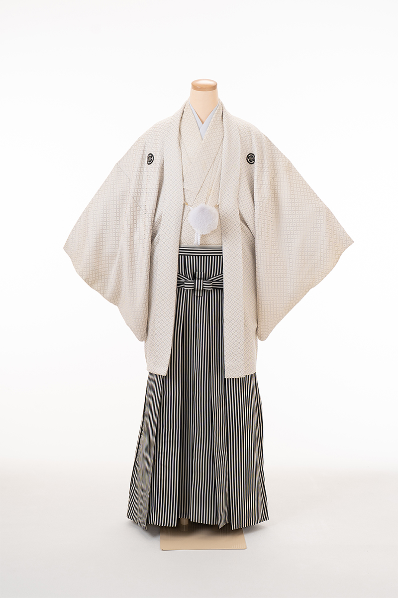 【18】男性着物 紋付袴 ※175㎝位の方へ