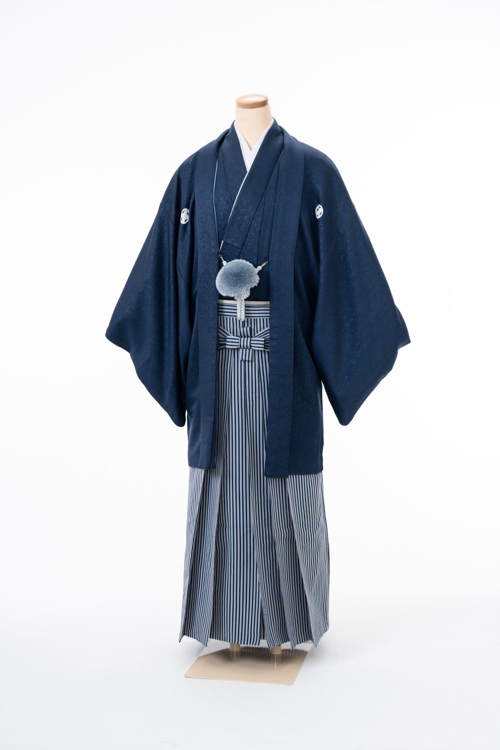 【24】男性着物 紋付袴 ※175㎝前後の方へ