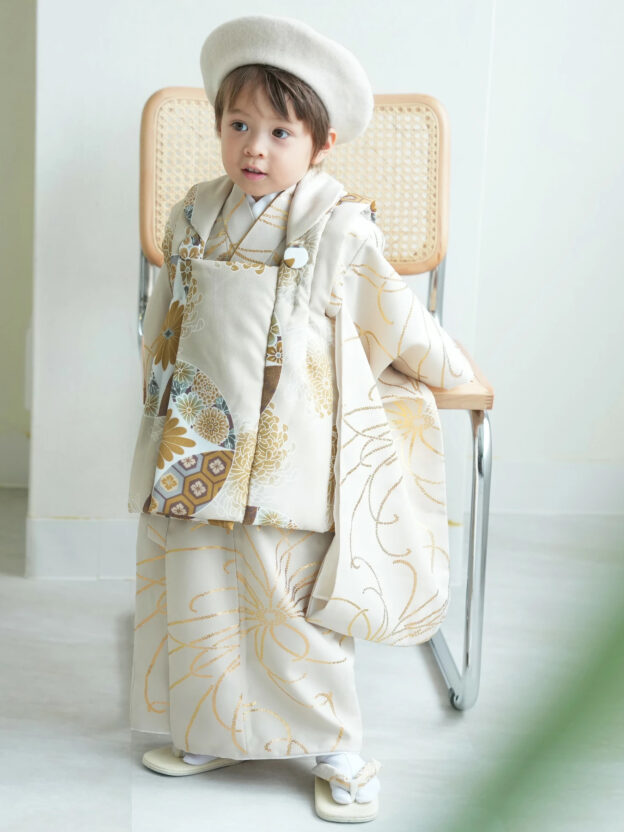 ☆【24】3歳男の子 新作 utatane エクリュ七宝 +3000円