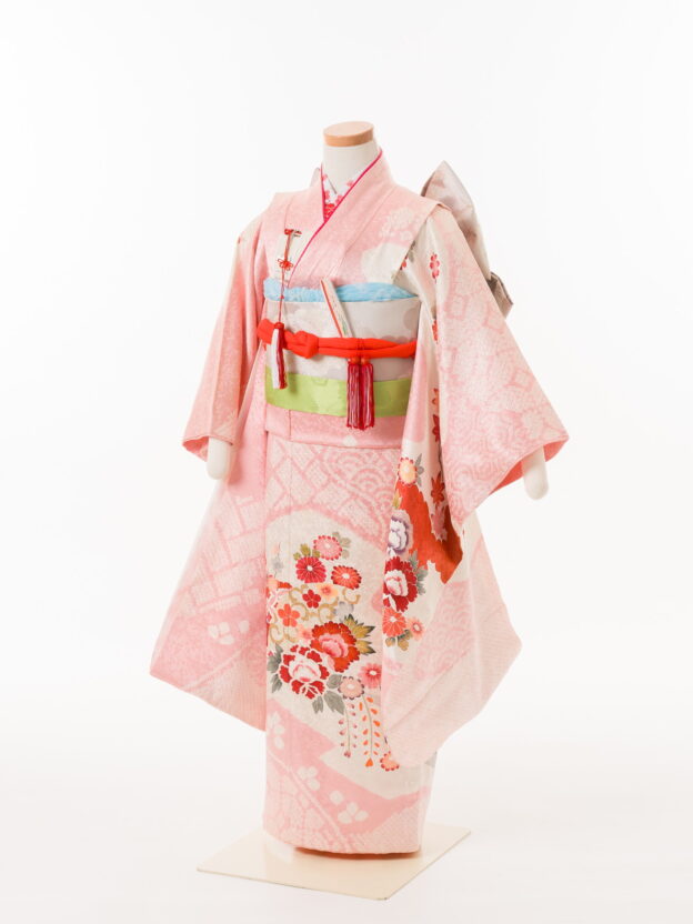 ☆【49】7歳女の子　アンティーク着物　＋4000円