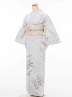 2026新作【51】訪問着 淡いアイスブルー